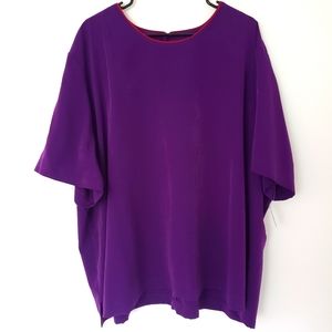 Ashley Reed Plus Size Purple Top